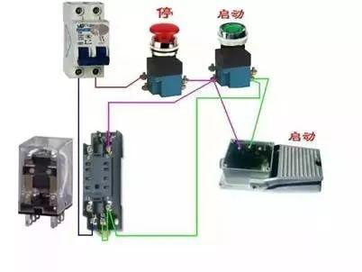 中间继电器转换接点类型